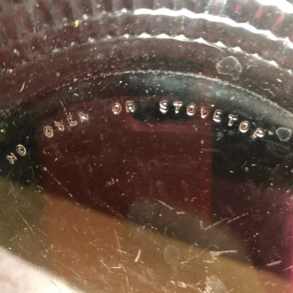 Vintage Clear Glass Salad Plate, one plate